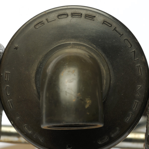 picture shows con tube ear trumpet @ EarTrumpets.co.uk