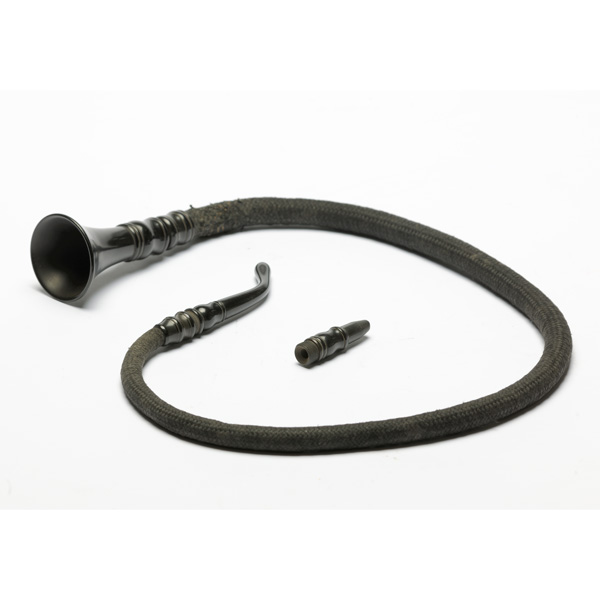 picture shows con tube - taper ear trumpet @ EarTrumpets.co.uk