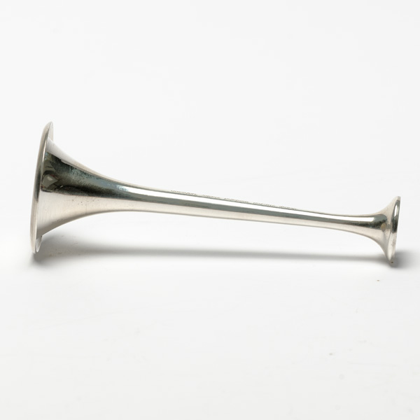 picture shows stethoscope ear trumpet @ EarTrumpets.co.uk