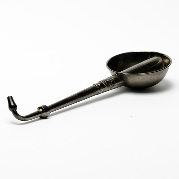 picture shows banjo ear trumpet @ EarTrumpets.co.uk