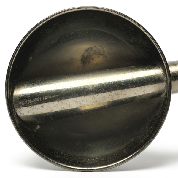 picture shows banjo ear trumpet @ EarTrumpets.co.uk