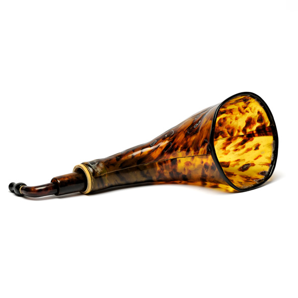 picture shows telescopic 3pc + ear trumpet @ EarTrumpets.co.uk