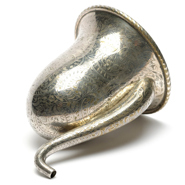picture shows london dome ear trumpet @ EarTrumpets.co.uk