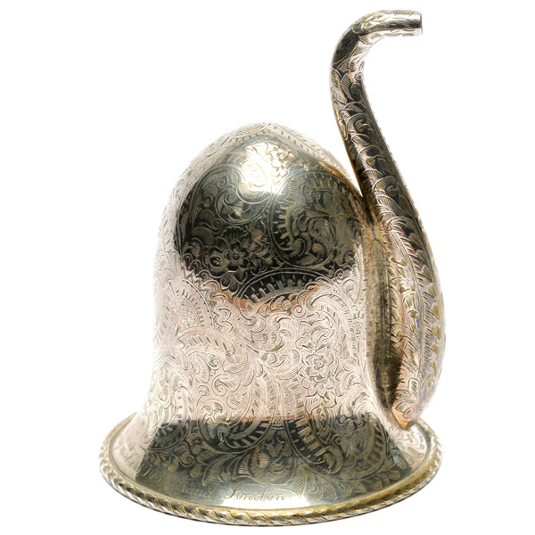 picture shows london dome ear trumpet @ EarTrumpets.co.uk