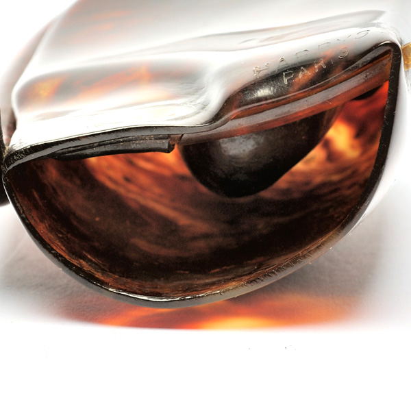 picture shows auricle ear trumpet @ EarTrumpets.co.uk
