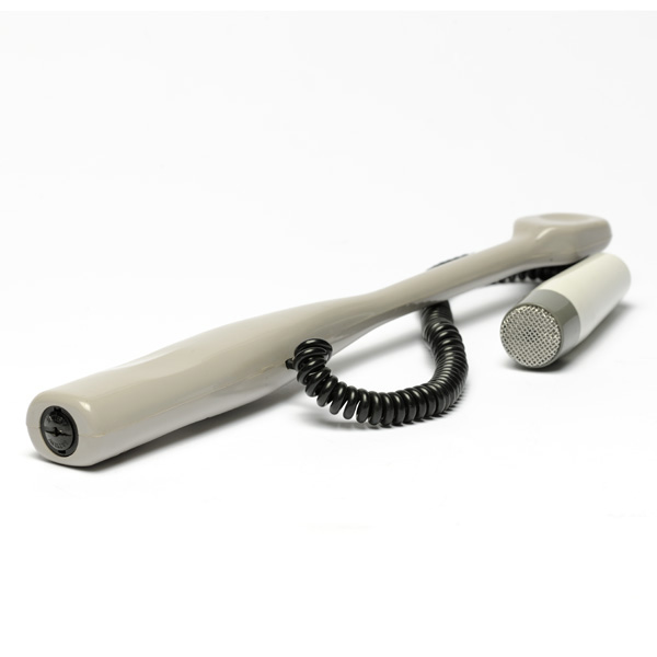 picture shows con tube ear trumpet @ EarTrumpets.co.uk