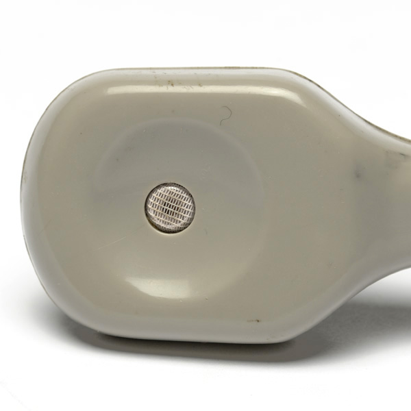 picture shows con tube ear trumpet @ EarTrumpets.co.uk