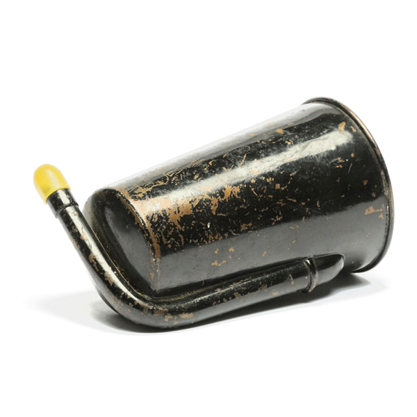 picture shows london dome ear trumpet @ EarTrumpets.co.uk