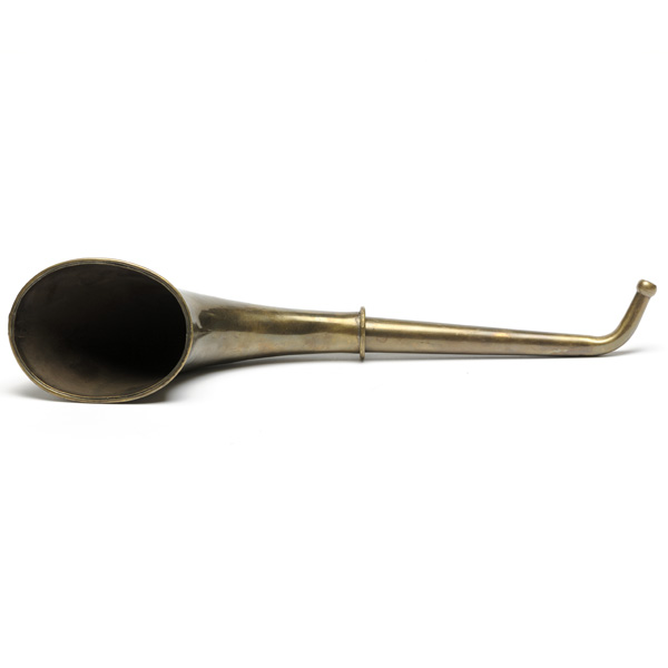 picture shows telescopic 2 pc ear trumpet @ EarTrumpets.co.uk