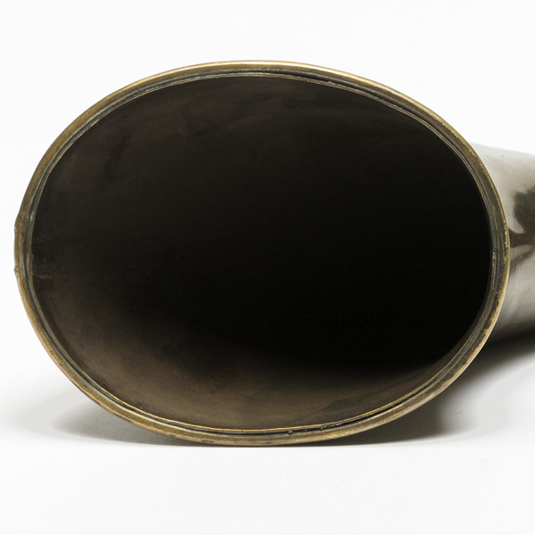 picture shows telescopic 2 pc ear trumpet @ EarTrumpets.co.uk