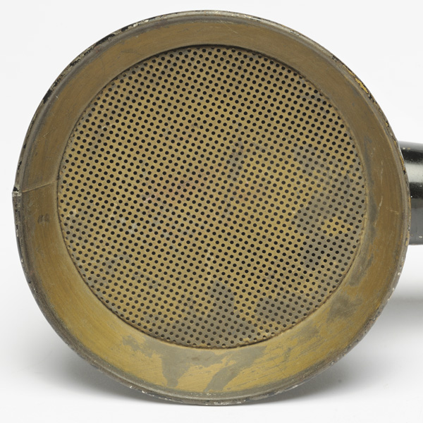 picture shows large dome ear trumpet @ EarTrumpets.co.uk
