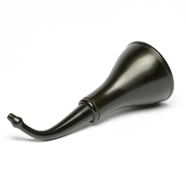 picture shows telescopic 2 pc ear trumpet @ EarTrumpets.co.uk