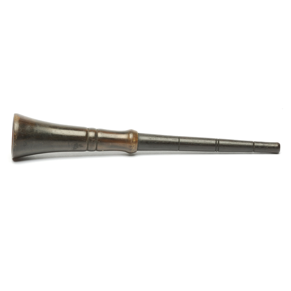 picture shows one piece ear trumpet @ EarTrumpets.co.uk