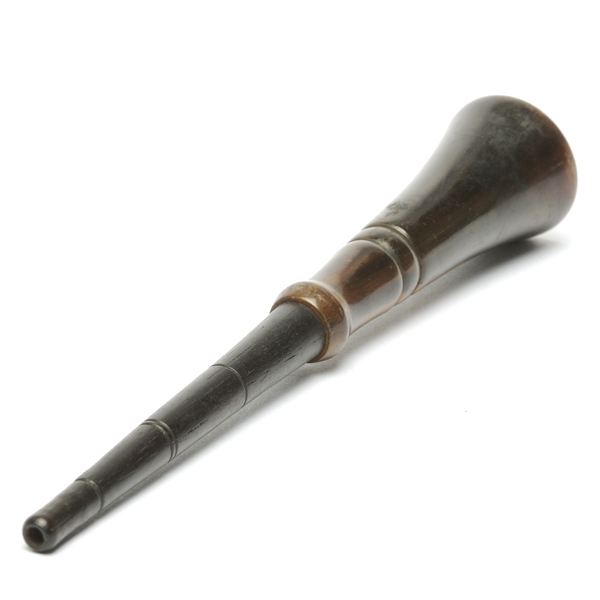 picture shows one piece ear trumpet @ EarTrumpets.co.uk
