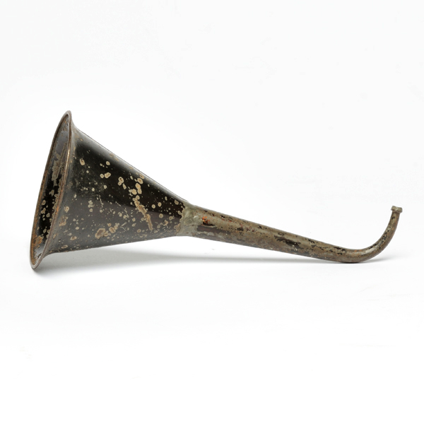 picture shows one piece ear trumpet @ EarTrumpets.co.uk