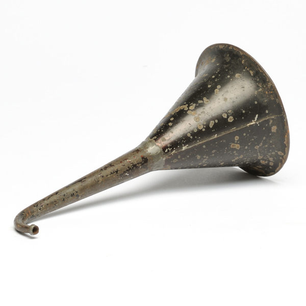 picture shows one piece ear trumpet @ EarTrumpets.co.uk