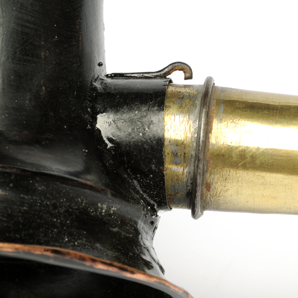 picture shows large dome ear trumpet @ EarTrumpets.co.uk
