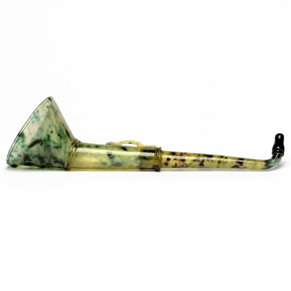 picture shows telescopic 2 pc ear trumpet @ EarTrumpets.co.uk