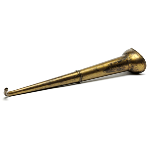 picture shows one piece ear trumpet @ EarTrumpets.co.uk