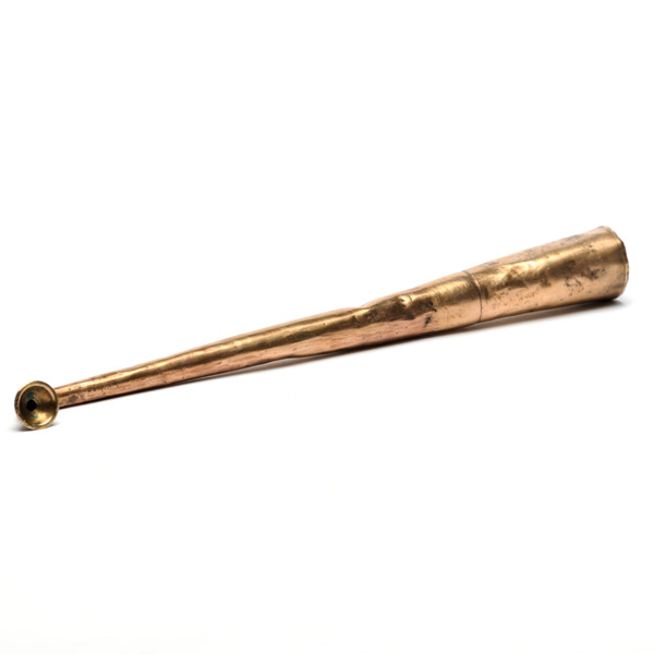 picture shows one piece ear trumpet @ EarTrumpets.co.uk