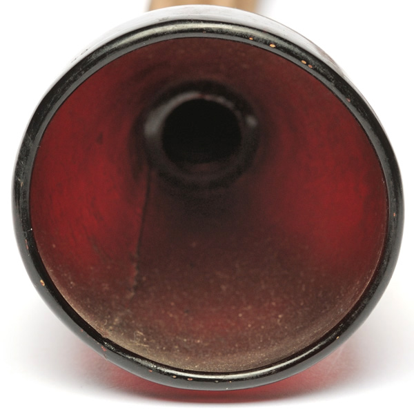 picture shows con tube ear trumpet @ EarTrumpets.co.uk