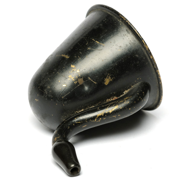 picture shows london dome ear trumpet @ EarTrumpets.co.uk