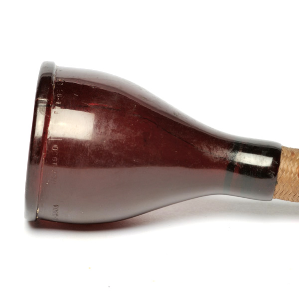 picture shows con tube ear trumpet @ EarTrumpets.co.uk