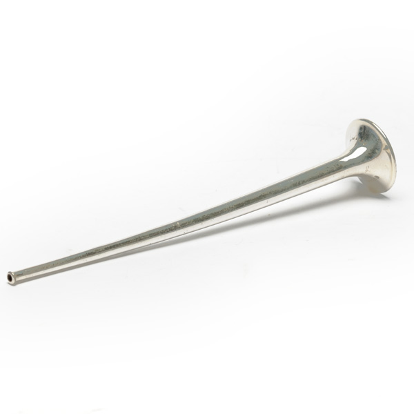 picture shows stethoscope ear trumpet @ EarTrumpets.co.uk