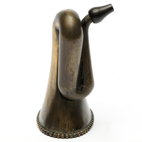 picture shows folded ear trumpet @ EarTrumpets.co.uk