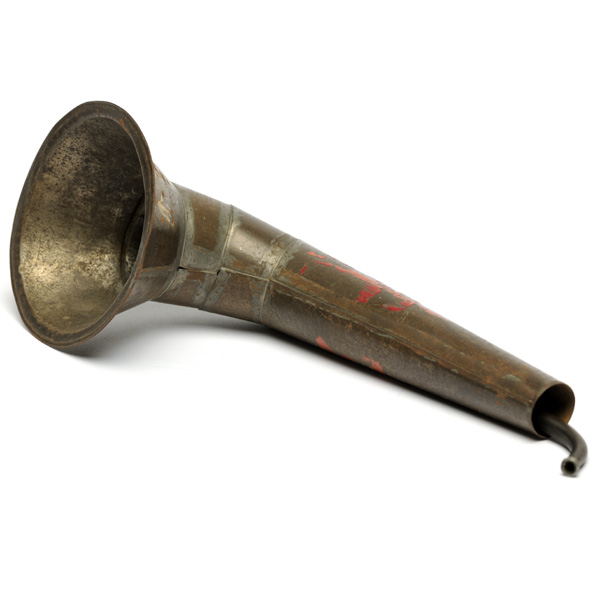 picture shows telescopic 2 pc ear trumpet @ EarTrumpets.co.uk