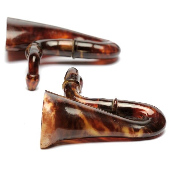 picture shows auricle ear trumpet @ EarTrumpets.co.uk