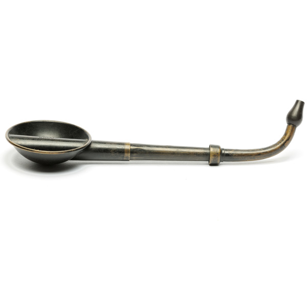 picture shows banjo ear trumpet @ EarTrumpets.co.uk