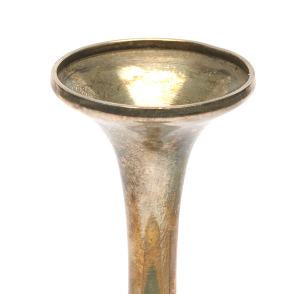 picture shows stethoscope ear trumpet @ EarTrumpets.co.uk