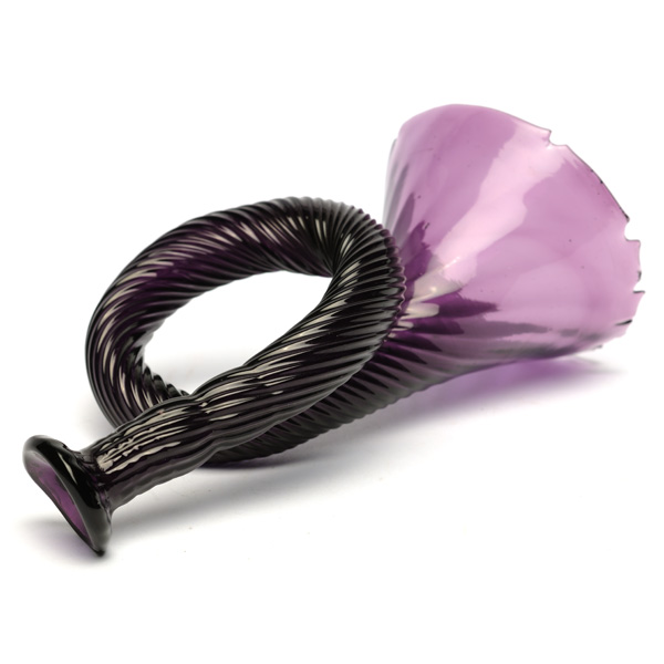 picture shows bugle ear trumpet @ EarTrumpets.co.uk