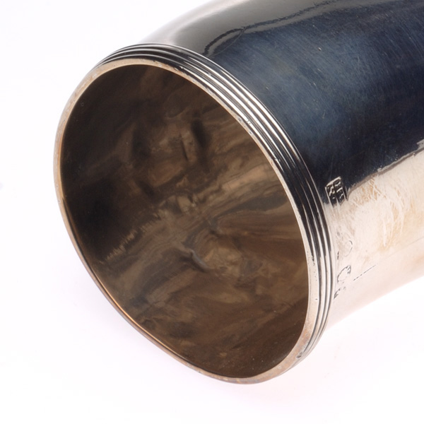 picture shows one piece ear trumpet @ EarTrumpets.co.uk